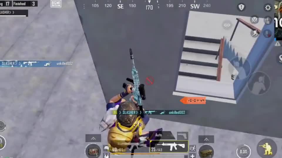 老六教你如何把车开楼顶，来一队毙一队，最后一队笑死我！#和平精英#和平精英 #游戏#游戏