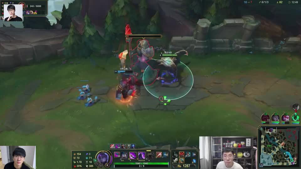 兰林汉虚空女皇17\-1\-5秀翻全场：玩这个英雄不能推塔太快，不然就没意思了