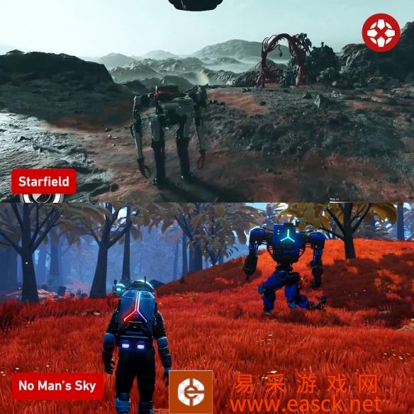 《星空之地》与《无人深空》对比视频 差别如何？