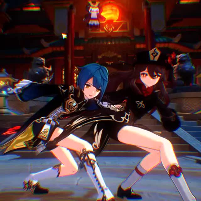 #原神 #流风眷堇庭 平平无奇组合