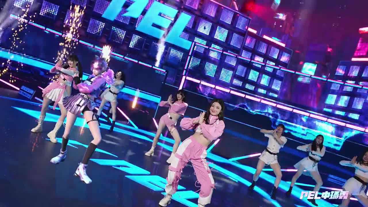 PEL虚拟解说占乐乐首先亮相！比赛中场热舞首秀？（1）