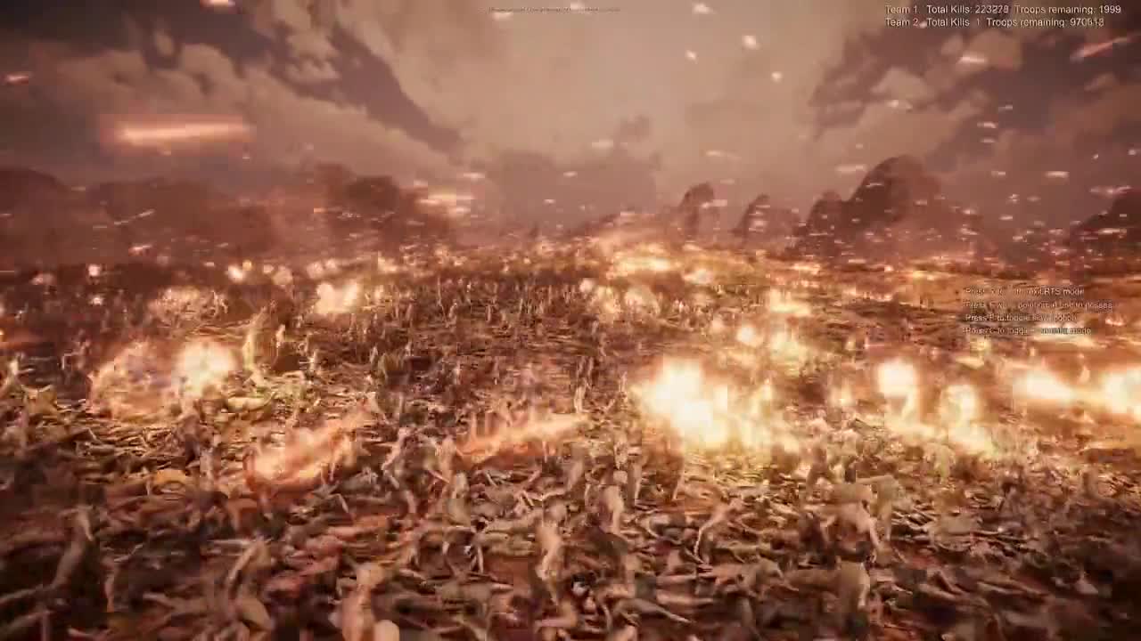 2000弓箭手 VS 1百万无脑大军，发射火箭弹时，谁更厉害？