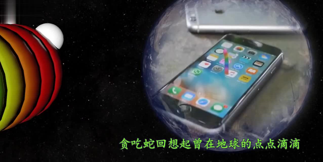 贪吃蛇来到现实世界中，两条一起碰面，结果会发生什么？