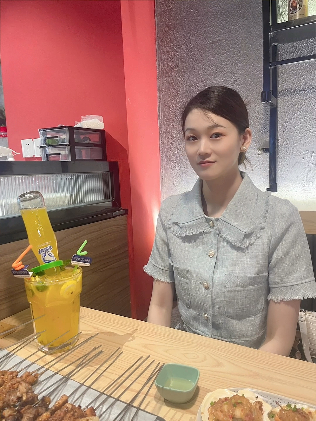 今天超快落的哦嘿哈～