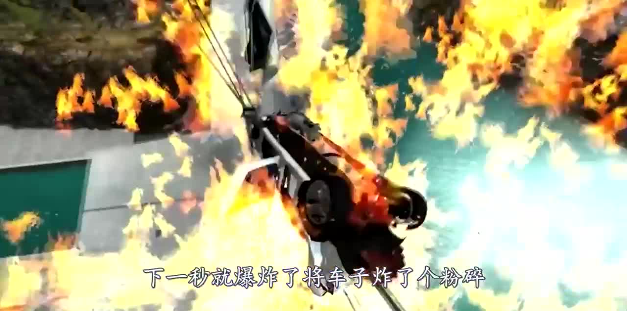 汽车加足马力能飞越巨型iPhone7吗？3D动画模拟，场面太震撼了！