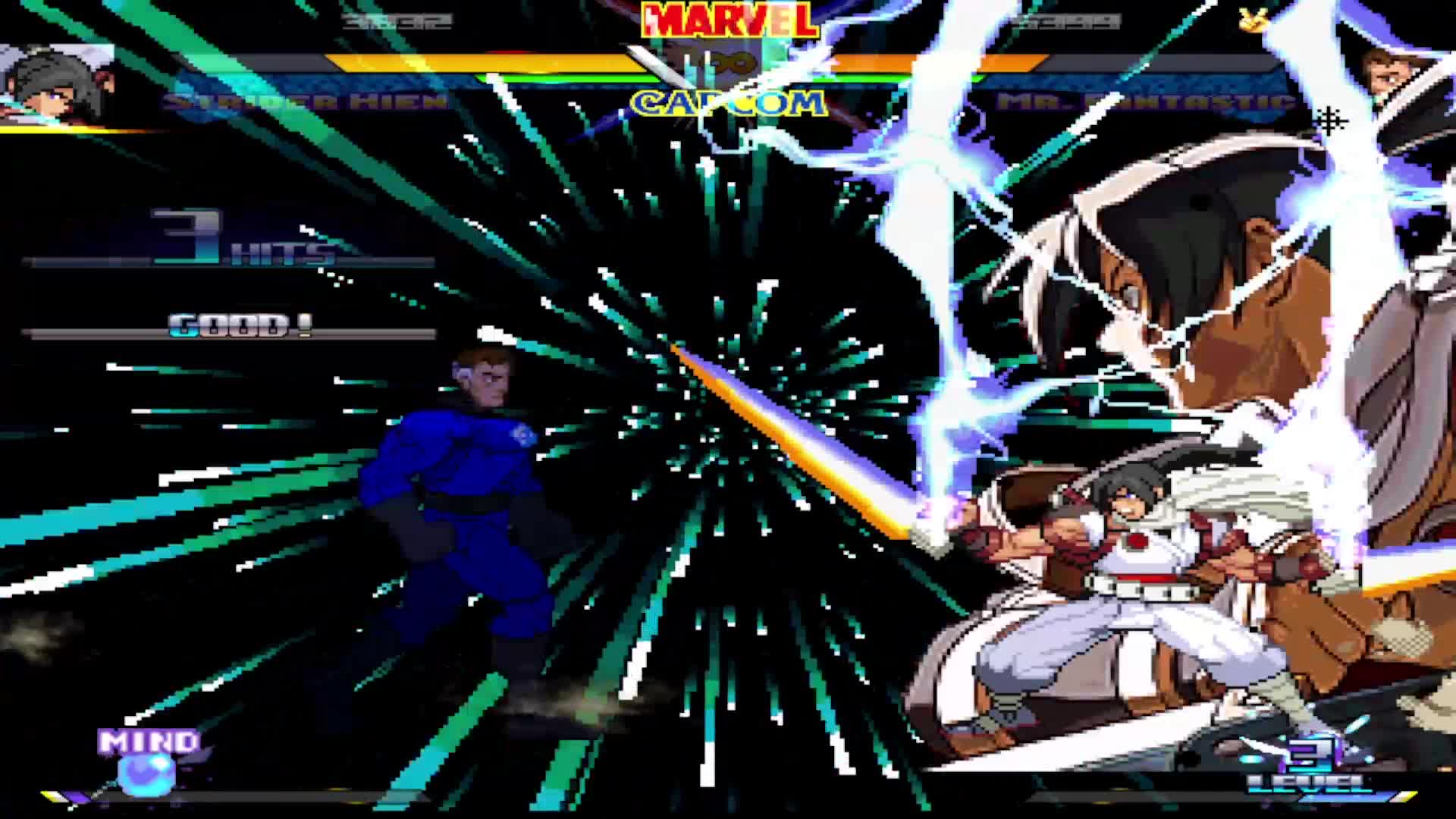 漫威英雄对卡普空，飞龙VS奇异博士，飞龙也会真空波动炮