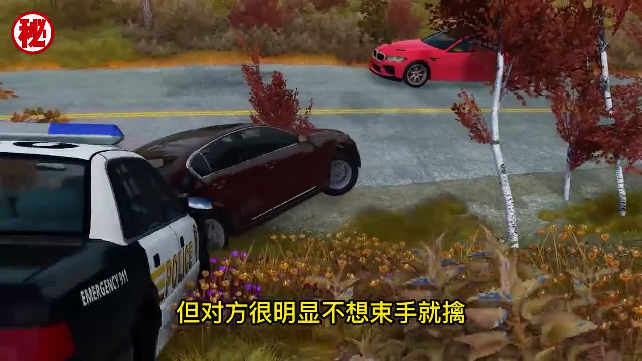 模拟器：巨型龙卷风从天而降，胆大司机强行通过，不料发生意外！