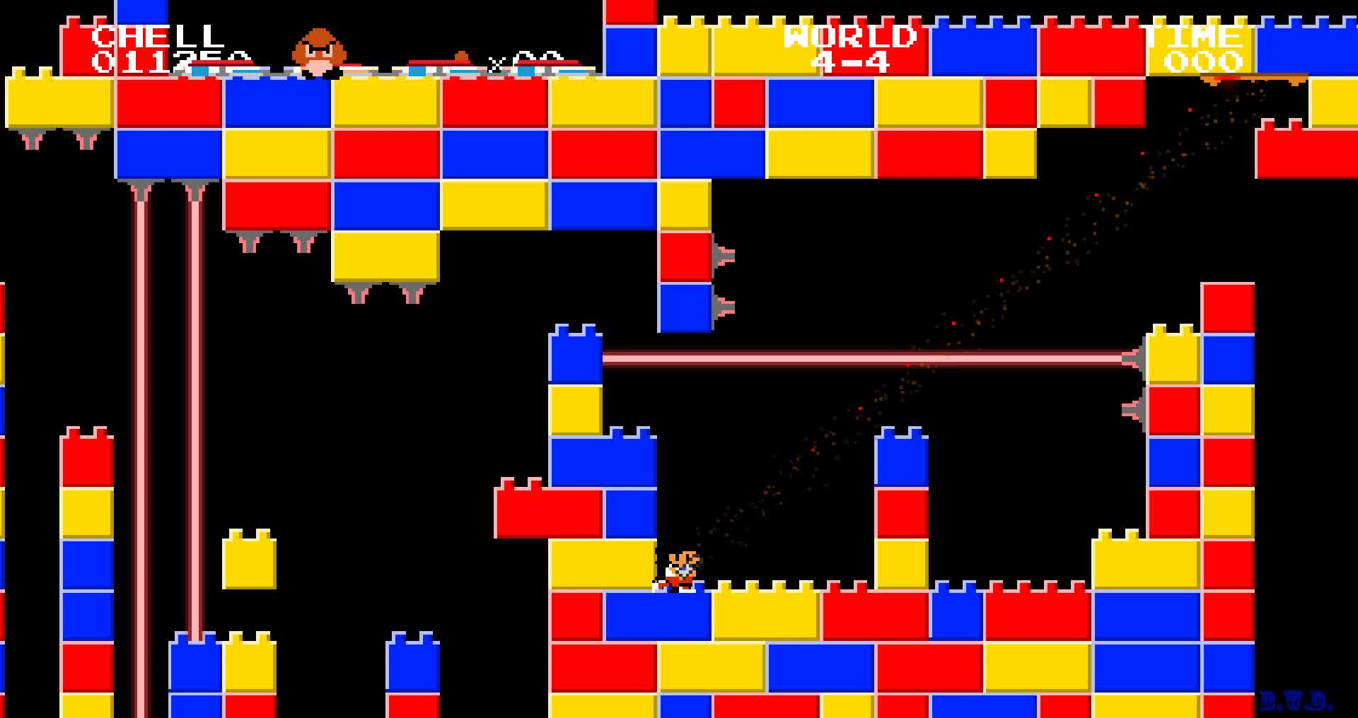 MARI0传送门版马里奥（ANYAF） EP06\-到处是红激光的乐高世界