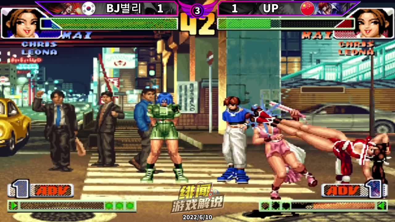 拳皇98c：韩国最强又来踢馆，国服最强莉安娜接招，看鹿死谁手