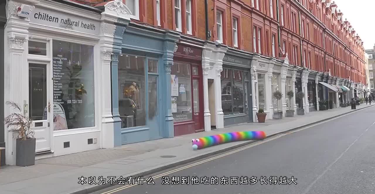 “贪吃蛇”来到现实世界会怎么样？3D动画模拟，镜头记录全过程！