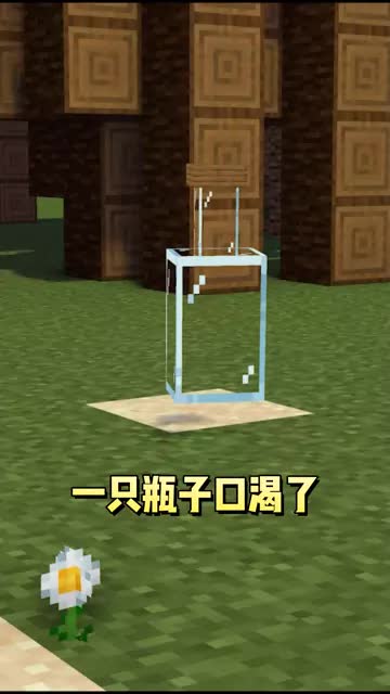 《一只瓶子口渴了》 #我的世界 #我的世界神话皮肤 #网易游戏520