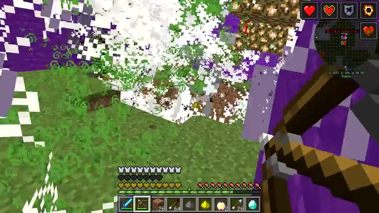 我的世界：巨型苦力怕小屋对战爬行者？