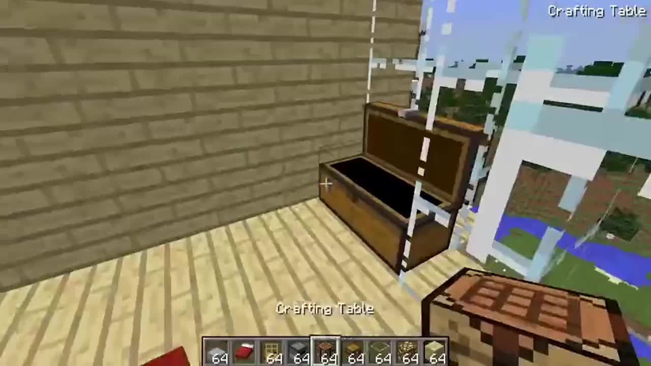 我的世界：青铜VS钻石的豪华山居建造大赛，山地房也敢叫豪华山居？