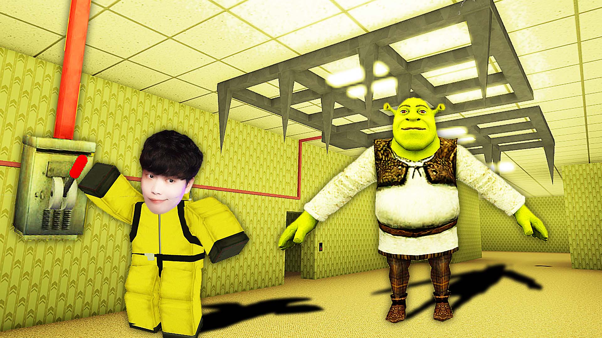 史瑞克后室 这个后室有个抓怪物的陷阱！太好玩啦！ 吊德斯解说