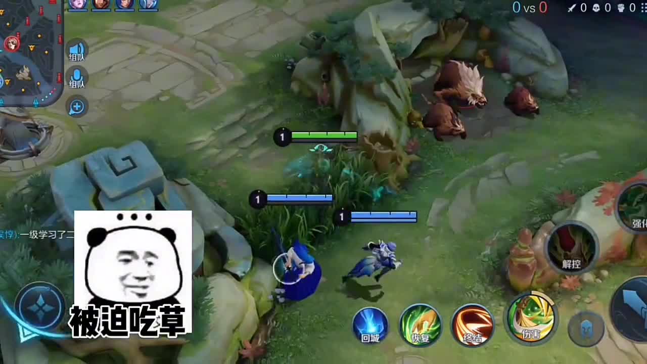 峡谷最皮终结百里遇见俩个憨憨国服？