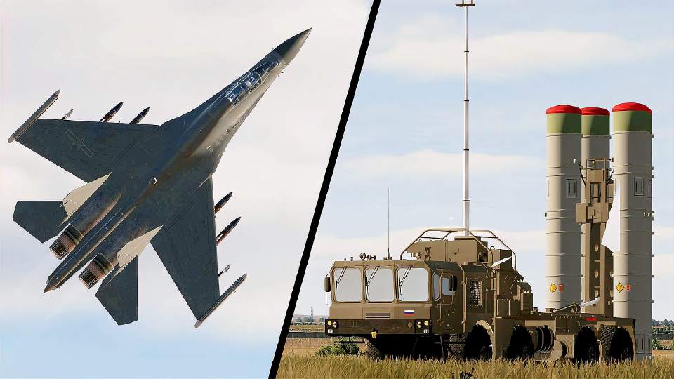 没有隐身能力歼16战斗机，能否单独击败S400防空系统？战争模拟