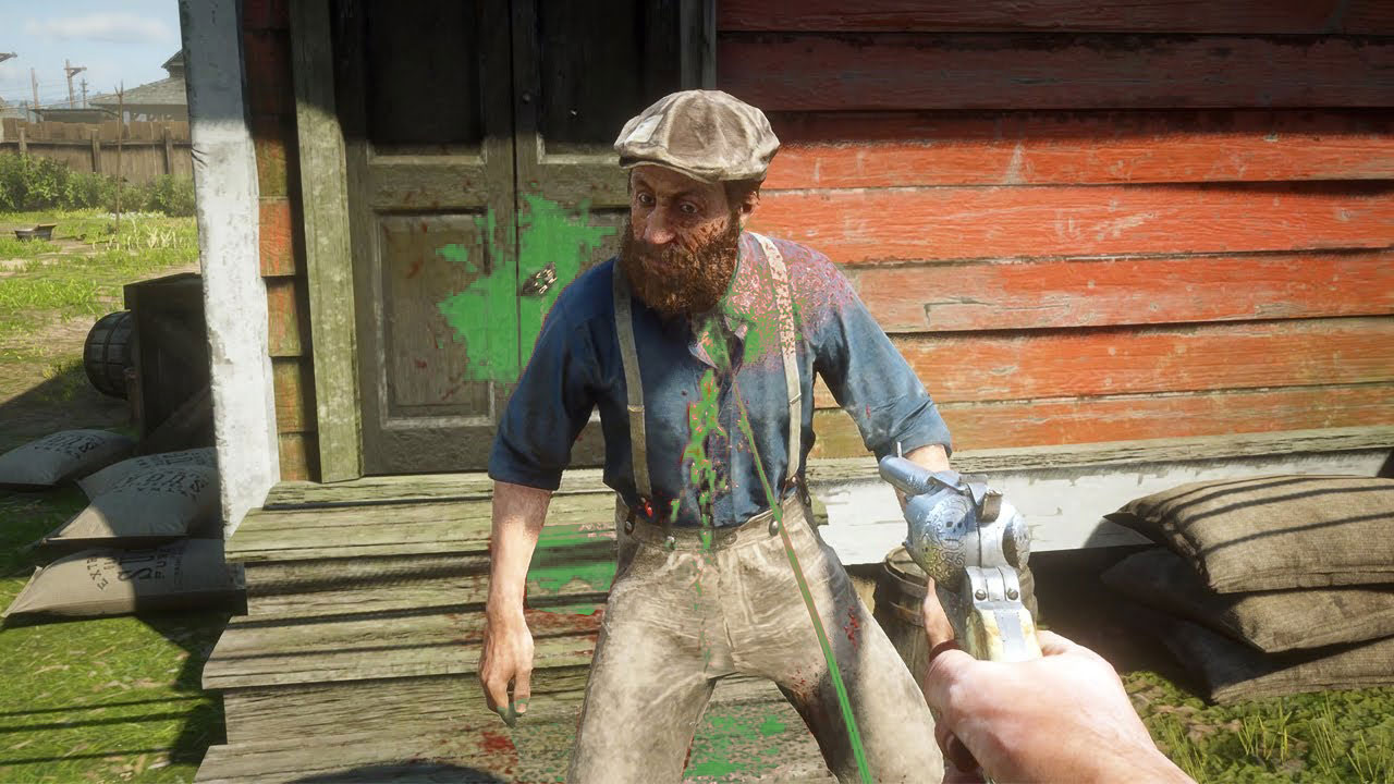 荒野大镖客2救赎：入侵矿场消灭黑帮，沼泽出没可怕老阿姨#荒野大镖客2