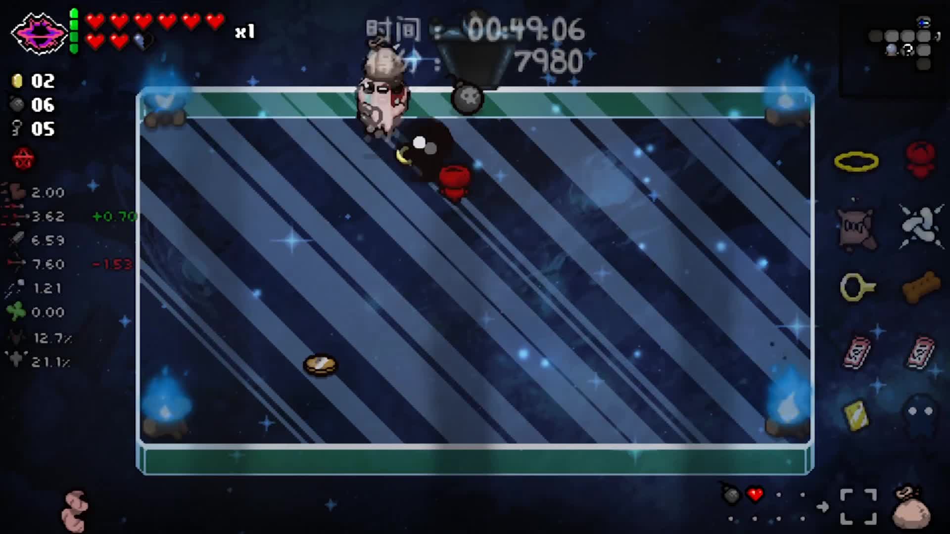 【鱼摆摆】2471《以撒的结合：忏悔》第五十八期P2玩成了雨中冒险