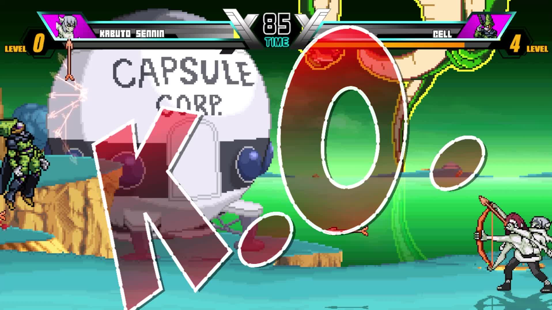 龙珠对火影，大蛇兜VS沙鲁，沙鲁的切割之术