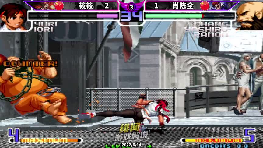 拳皇2002风云：筱筱最近状态如日中天，看肖陈全能否捍卫地位！