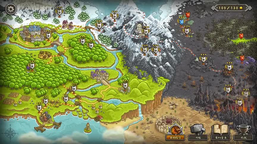 王国保卫战，古代大墓地，钢铁模式，老兵难度