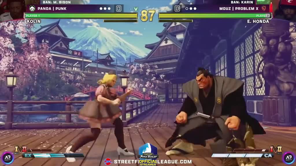 街霸5：何等恐怖的反应？美国第一人PUNK用架招接下本田的头槌！