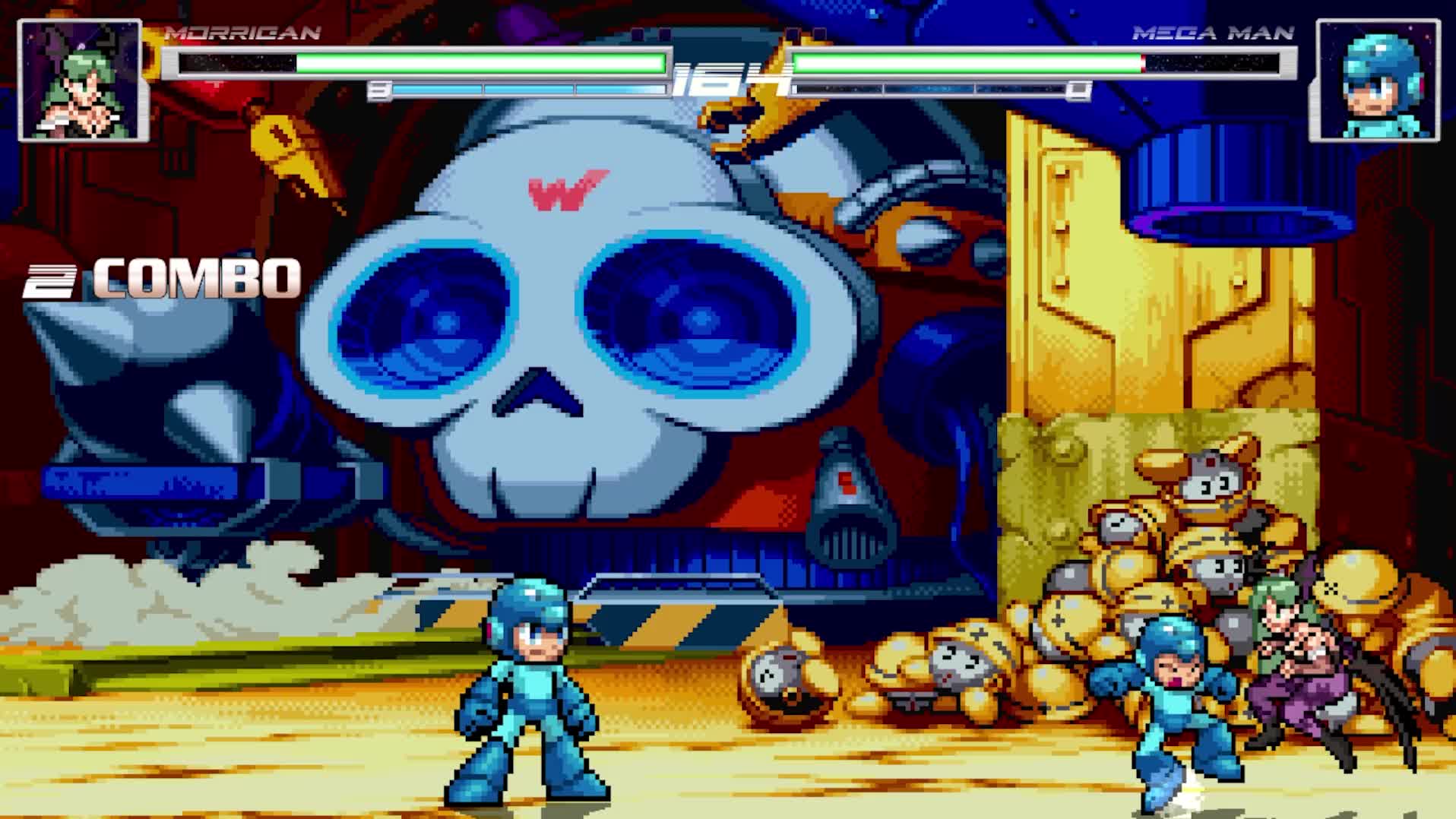 MUGEN游戏角色大乱斗，莫妮卡VS洛克人