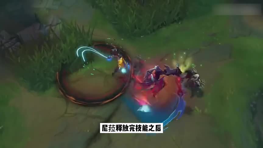 新ADC妮拉实战，W免疫一切平A专克各种AD，普攻自带巨九效果