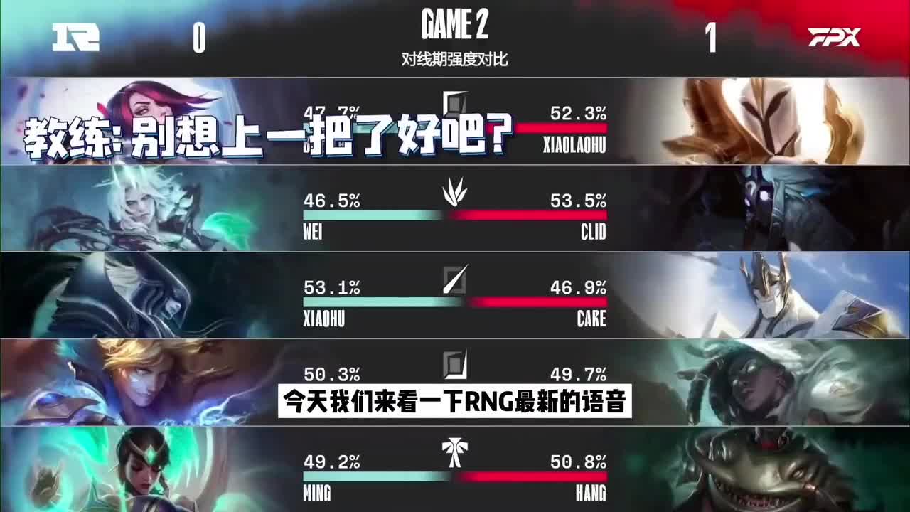 RNG最新语音，Wei闪现1秀5抢大龙，小虎当场看傻：这怎么抢到的！（1）