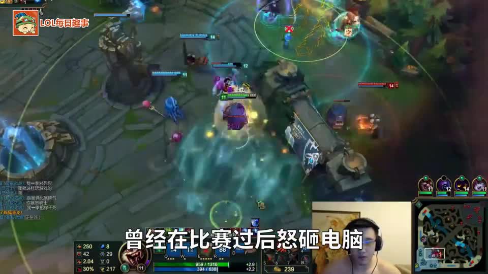 盘点LOL国服3大恶人，死亡宣告直播暴打女友，场面不忍直视！