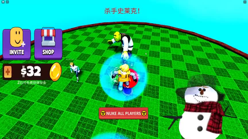 ROBLOX发怒的按钮！忍不住碰了的话后果自负！咯咯多解说