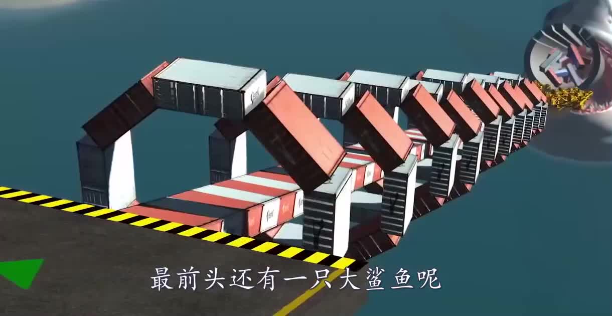 汽车一路狂飙只为给鳄鱼送食？3D动画模拟，看完一阵哆嗦！