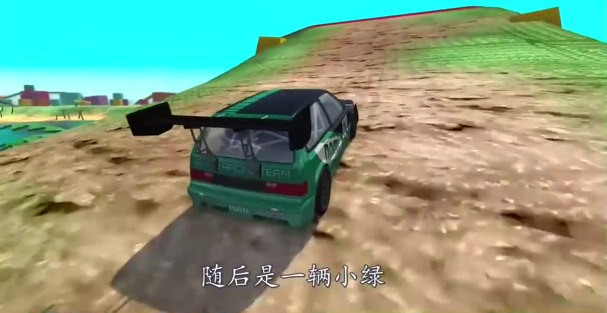 汽车冲过巨鳄之嘴会发生什么？3D动画模拟，场面惊心动魄！