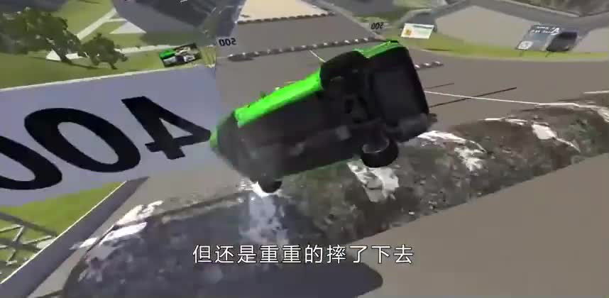 急速前进的汽车冲过\-196度的液氮会怎么样？3D模拟全过程，场面超燃