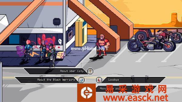 赛博朋克风像素游戏《废品骑手》9月21日发售