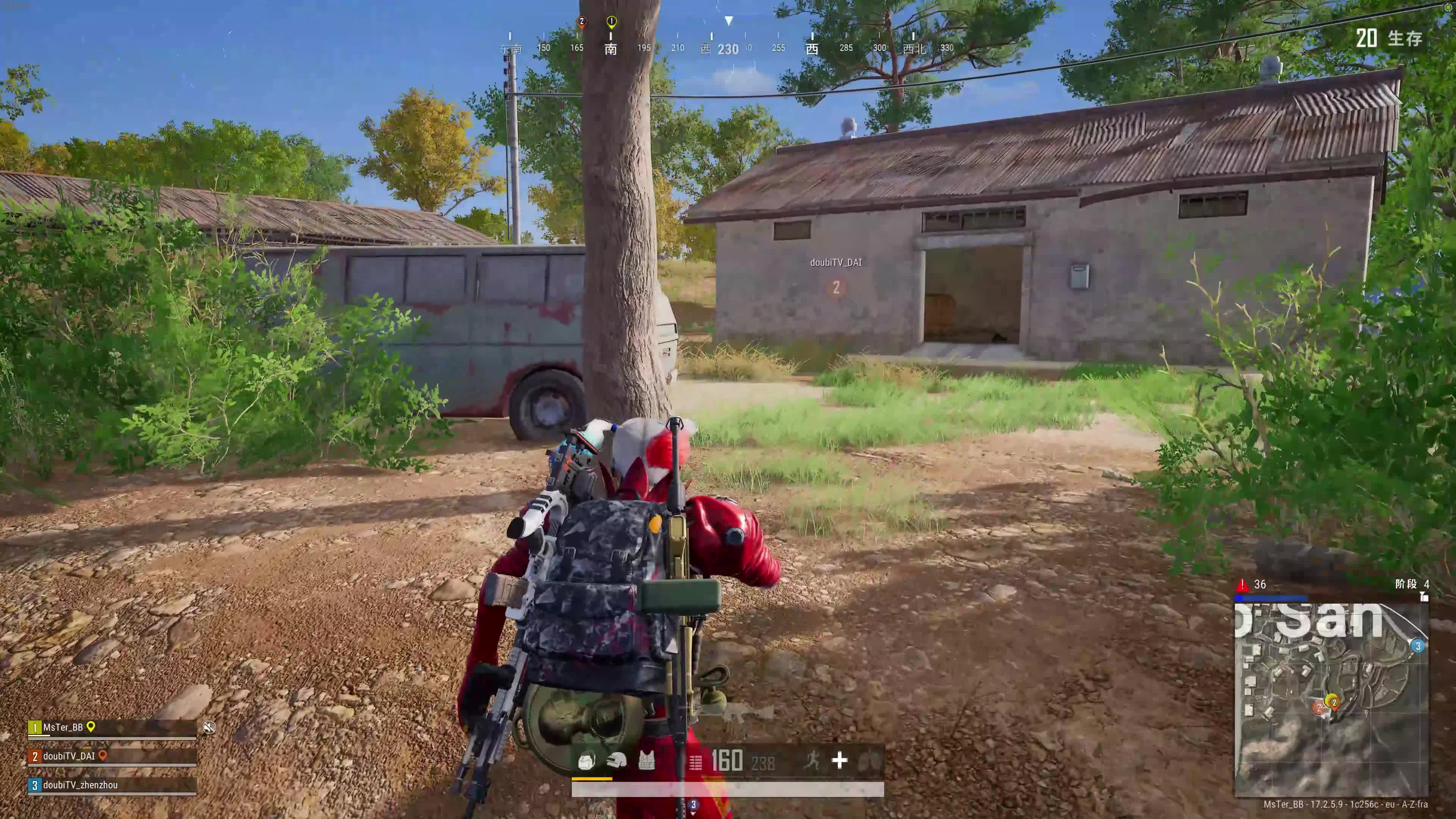 小贝吃鸡 路线完美！绝对没毛病！