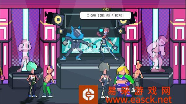 赛博朋克风像素游戏《废品骑手》9月21日发售