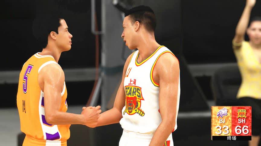 NBA2K19生涯模式：2米20恐怖中锋制霸内线！杨毅苏群实况解说！