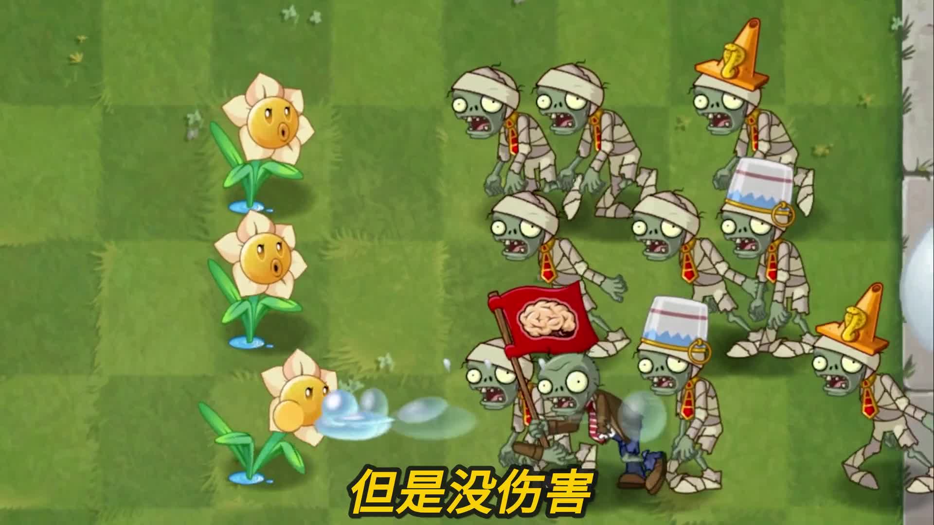 Pvz2植物测评，防具克星\-水仙花射手！（1）