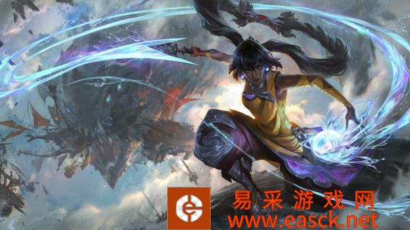 《LOL》“尼菈”原画及技能演示 轻纱飞漾纵情逐流！