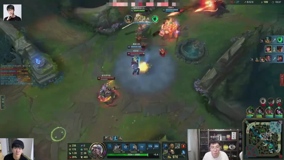 兰林汉：9级男枪敢站在12级盖伦面前补刀，那是瞧不起我啊，直接单杀