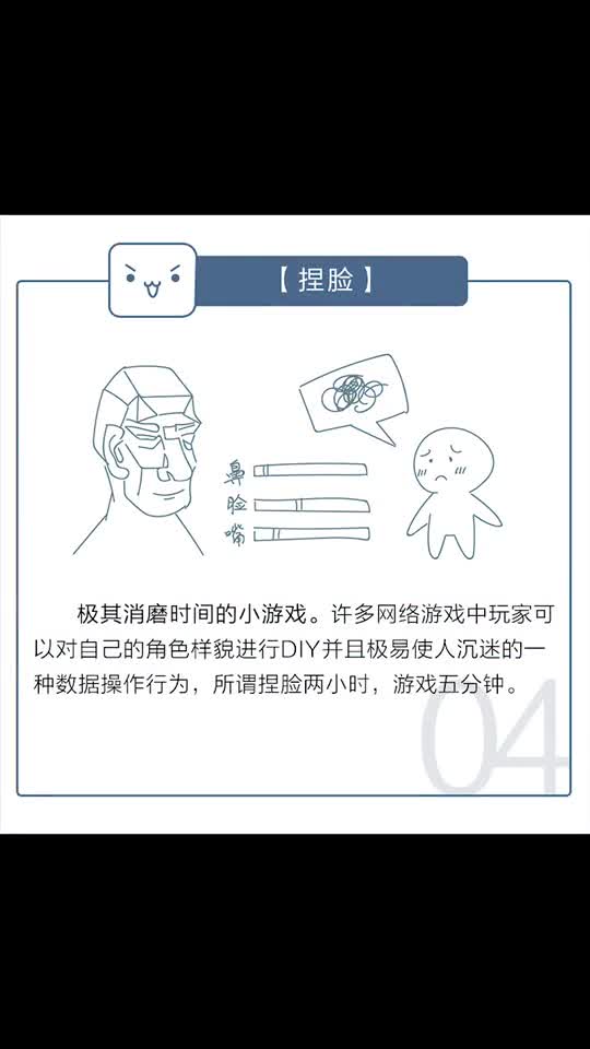 你觉得哪款游戏捏脸最好看？游戏五分钟，捏脸两小时