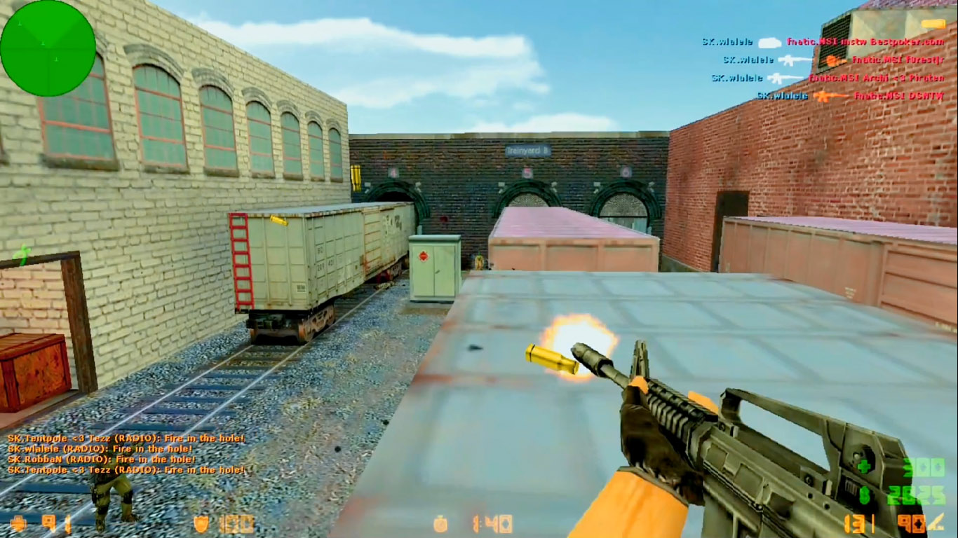 传奇狙神walle在sk与fnatic 大战中 弃狙不用 改用步枪 大杀四方