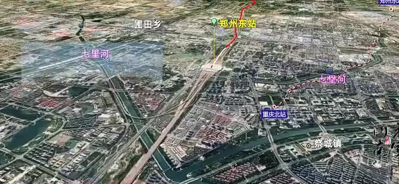 模拟郑渝高速铁路，连接河南郑州市与重庆市，全程1068公里