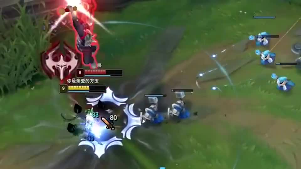 剑姬反杀诺手这波有点秀啊，诺手大招都劈出来了，居然还被瞬秒了！