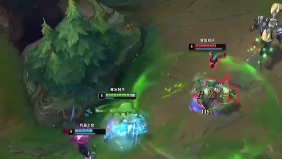 寒冰本想卖辅助，但又舍不得，那就反打吧！