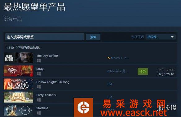 好想吸猫！《迷失》成为Steam期待值第二高的新游戏