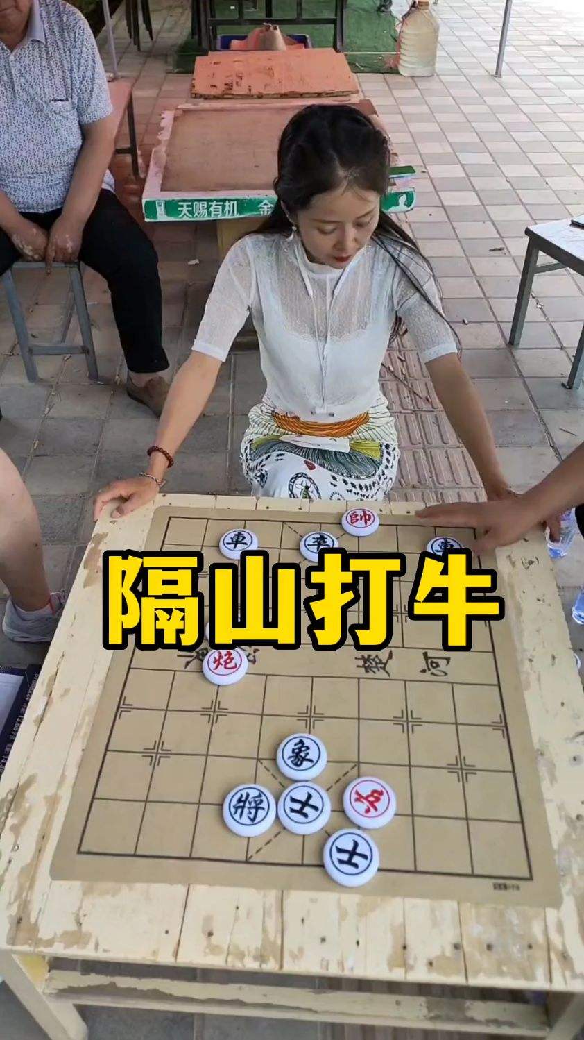 象棋残局，隔山打牛