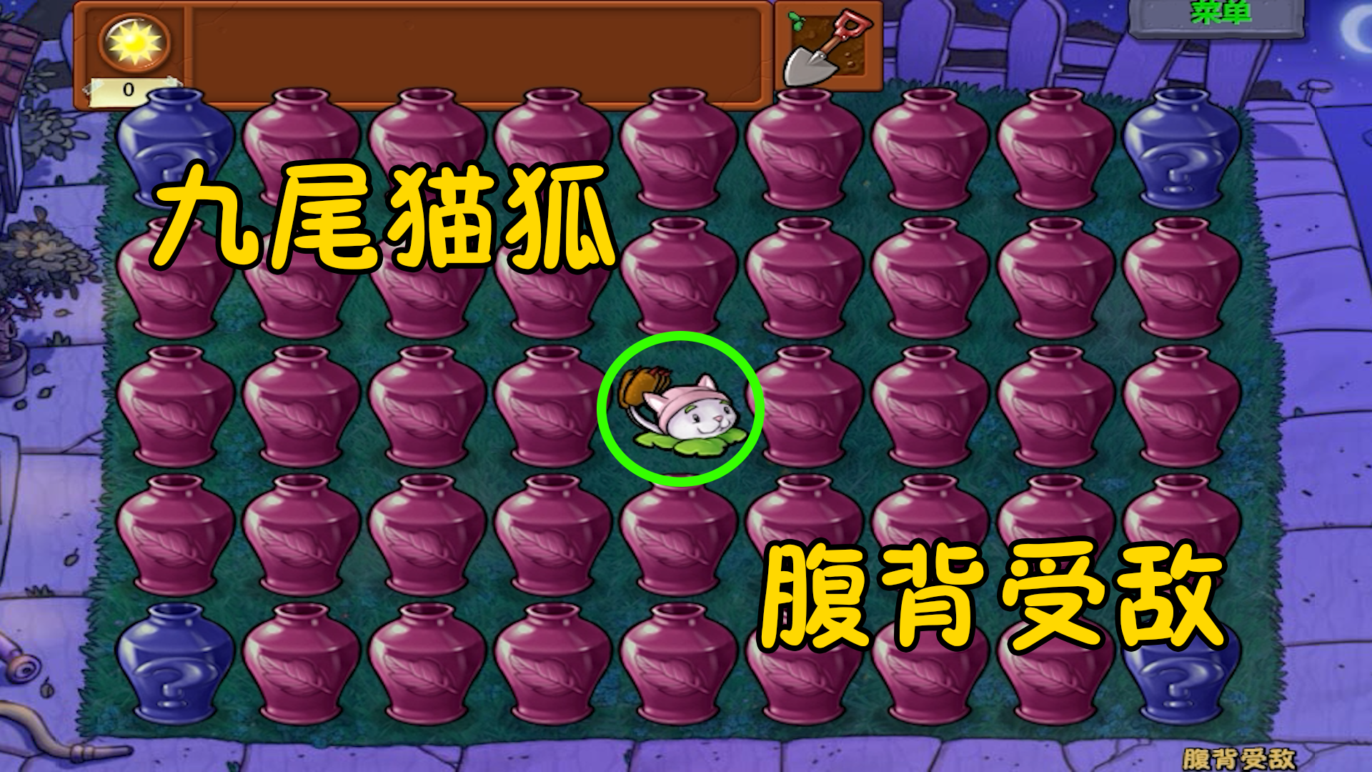 植物大战僵尸：九尾猫狐？这次我是有备而来#植物大战僵尸#pvz