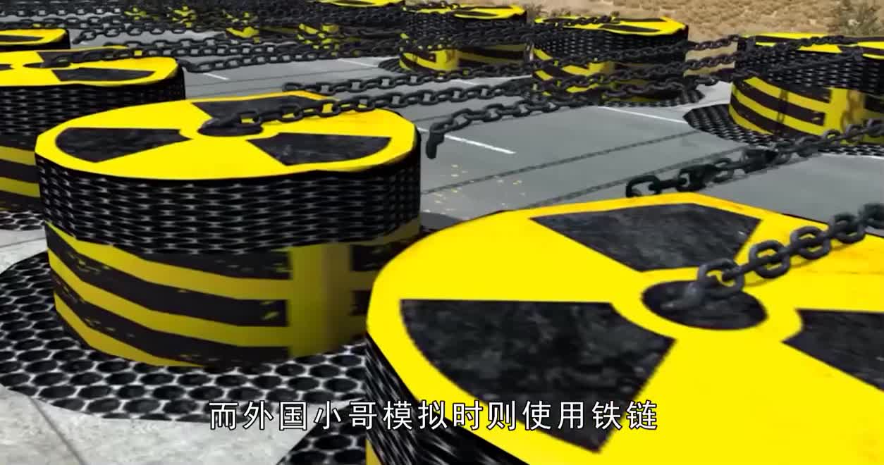 3D模拟“车祸”：汽车通过铁链没有一辆幸免！画面看起来真过瘾！